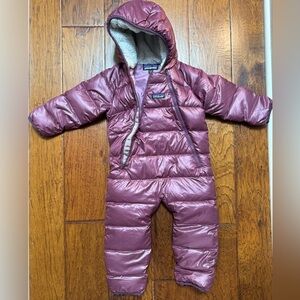Patagonia Infant Hi-Loft Down Sweater Bunting - Size 12-18 month